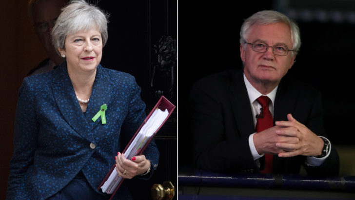 Brexit: David Davis calls for cabinet rebellion over PM’s plan