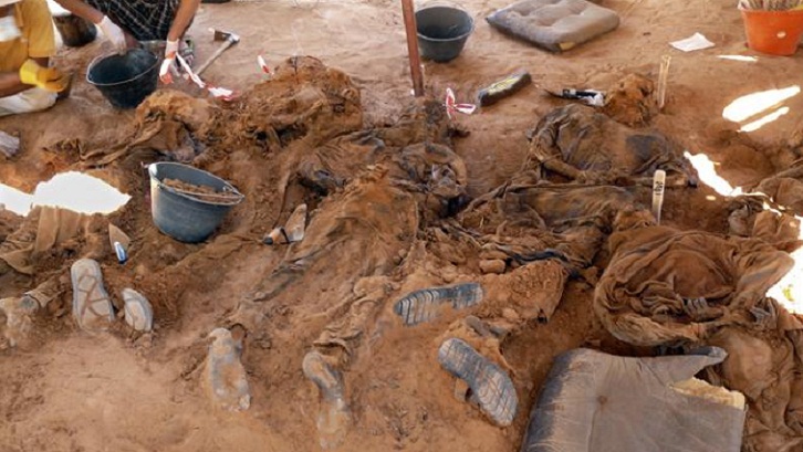 75 bodies found in mass grave near Libya’s Sirte