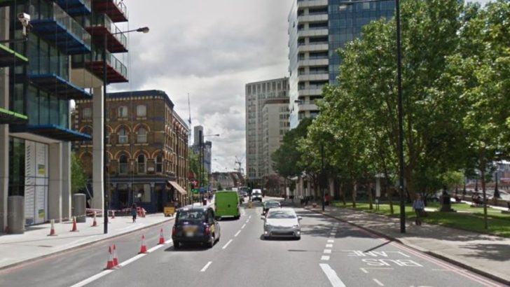 Man killed on London street by falling object